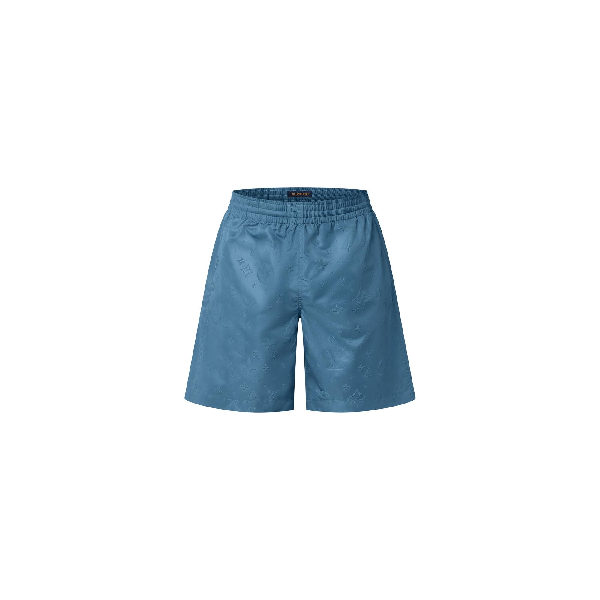 Blue louis discount vuitton shorts